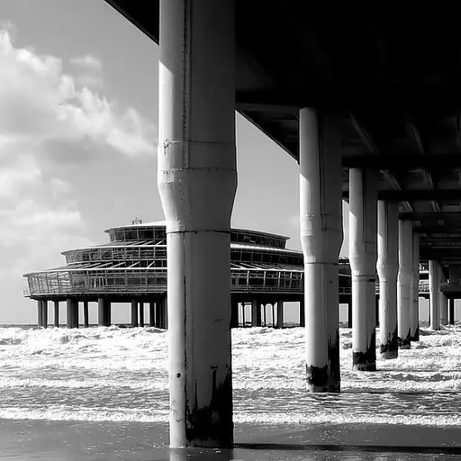 illustration: pier