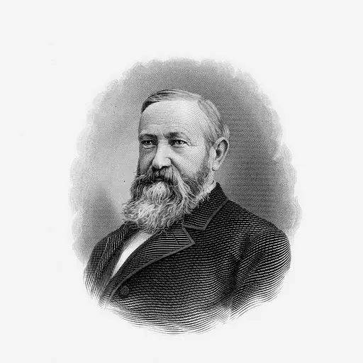 illustration: Benjamin Harrison