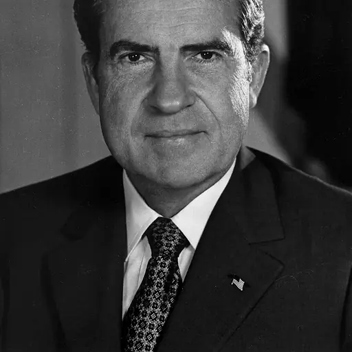 illustration: Richard Nixon